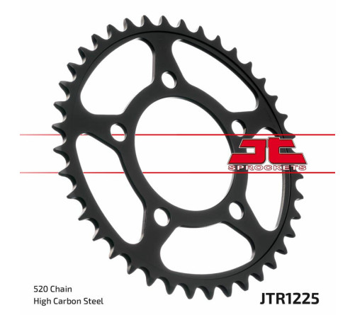 Couronne JT SPROCKETS acier standard 1225 - 520 - 1096591001