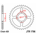 Couronne JT SPROCKETS acier standard 1796 - 428