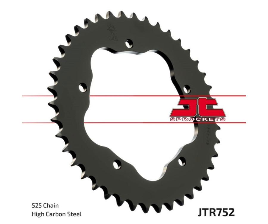 Couronne JT SPROCKETS acier 752 - 525