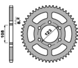 Couronne PBR acier C45 standard 4607 - 428 - 1075368002