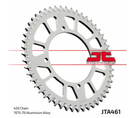 Couronne JT SPROCKETS aluminium ultra-light anti-boue 461 - 420 - 1096570003