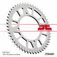 Couronne JT SPROCKETS aluminium ultra-light anti-boue 461 - 420