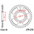 Couronne JT SPROCKETS acier standard 278 - 530