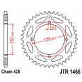 Couronne JT SPROCKETS acier standard 1466 - 428