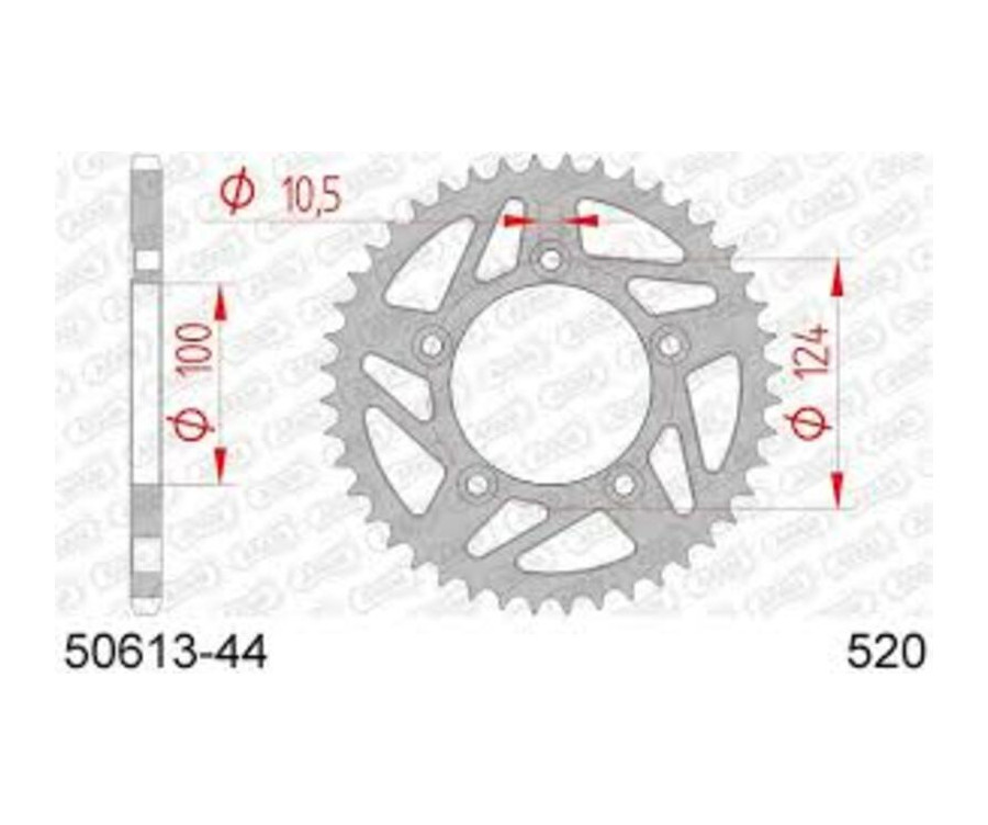 Couronne AFAM acier standard 50613 - 520