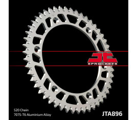 Couronne JT SPROCKETS aluminium ultra-light anti-boue 896 - 520 - 1096583001