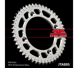 Couronne JT SPROCKETS aluminium ultra-light anti-boue 895 - 428 - 1096582001