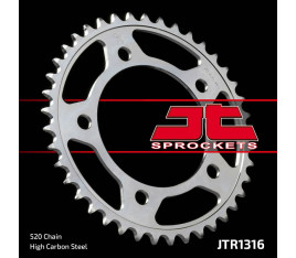 Couronne JT SPROCKETS acier standard 1316 - 520 - 1074902003