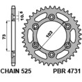 Couronne PBR acier C45 standard 4731 - 525