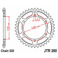 Couronne JT SPROCKETS acier standard 260 - 520