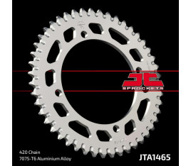 Couronne JT SPROCKETS aluminium ultra-light anti-boue 1465 - 420 - 1096561001