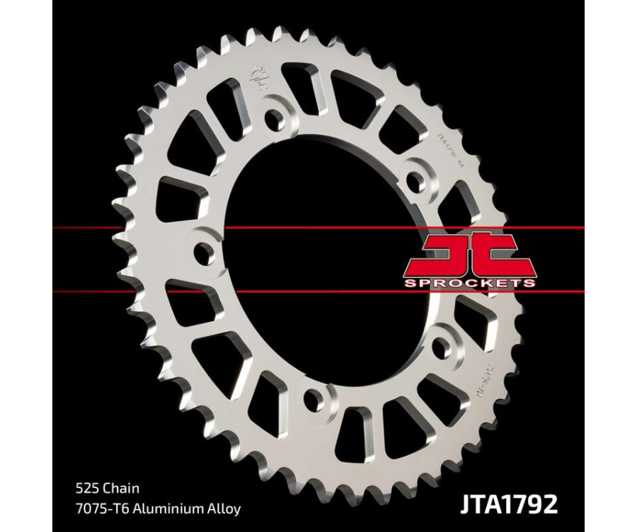 Couronne JT SPROCKETS aluminium ultra-light 1792 - 525