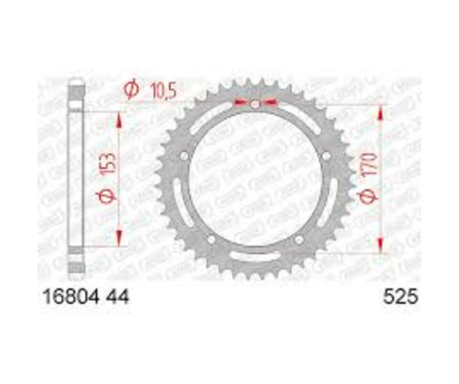 Couronne AFAM acier standard 16804525