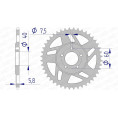 Couronne AFAM aluminium 72103 - 415