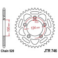 Couronne JT SPROCKETS acier standard 746 - 520