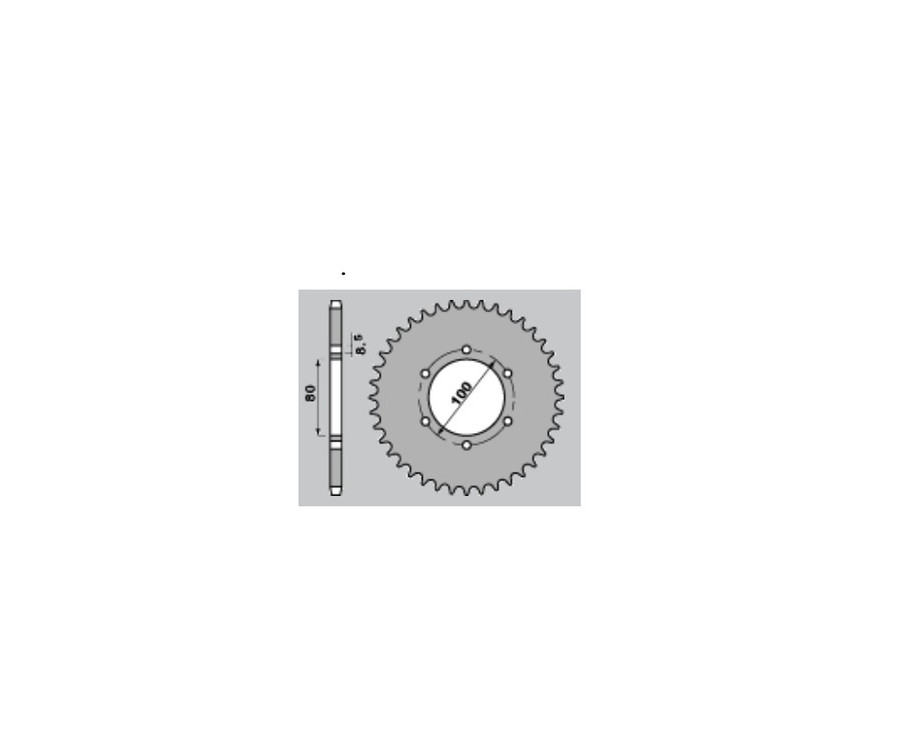 Couronne PBR acier C45 standard 404 - 415