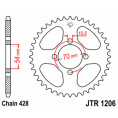 Couronne JT SPROCKETS acier standard 1206 - 428