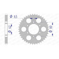 Couronne AFAM aluminium Ultra-Light anodisé dur 13208 - 428