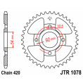 Couronne JT SPROCKETS acier standard 1078 - 420