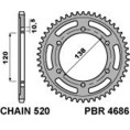 Couronne PBR acier C45 standard 4686 - 520