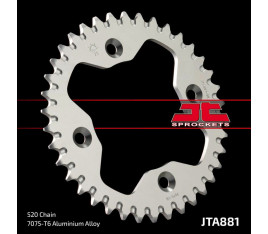 Couronne JT SPROCKETS aluminium ultra-light 881 - 520 - 1096579001