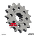 Pignon JT SPROCKETS acier anti-bruit 743 - 530