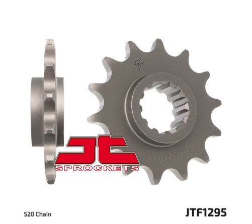 Pignon JT SPROCKETS acier standard 1295 - 520 - 1077220002