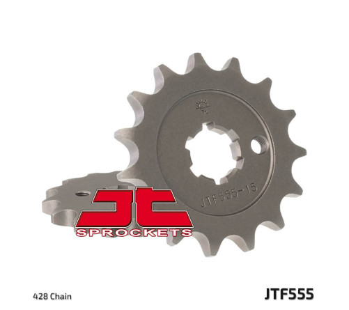 Pignon JT SPROCKETS acier standard 555 - 428 - 1077431001