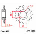 Pignon JT SPROCKETS acier standard 1298 - 428