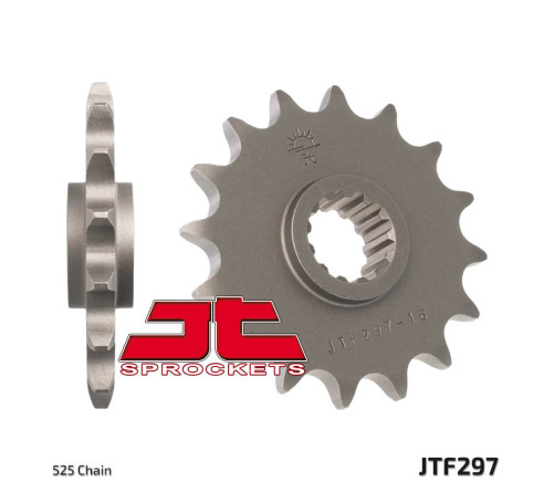 Pignon JT SPROCKETS acier standard 297 - 525 - 1077338002