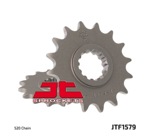 Pignon JT SPROCKETS acier standard 1579 - 520 - 1077285003