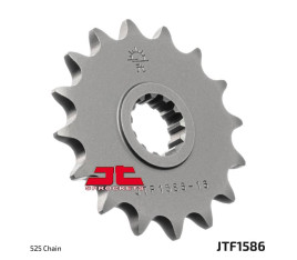 Pignon JT SPROCKETS acier anti-bruit 1586 - 525