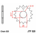 Pignon JT SPROCKETS acier standard 520 - 525