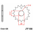 Pignon JT SPROCKETS acier standard 558 - 428