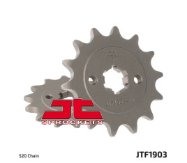 Pignon JT SPROCKETS acier standard 1903 - 520 - 1077299001