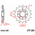 Pignon JT SPROCKETS acier standard 284 - 520