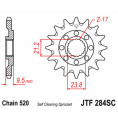 Pignon JT SPROCKETS acier anti-boue 284 - 520