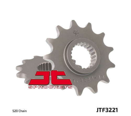 Pignon JT SPROCKETS acier standard 3221 - 520 - 1077345002