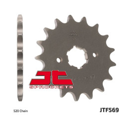 Pignon JT SPROCKETS acier standard 569 - 520 - 1077442004