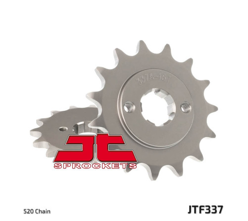 Pignon JT SPROCKETS acier standard 337 - 520 - 1077357003