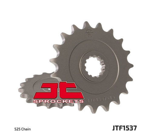 Pignon JT SPROCKETS acier standard 1537 - 525 - 1077271003