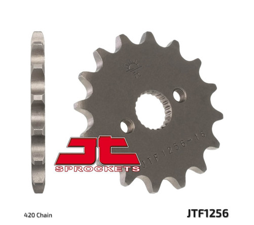 Pignon JT SPROCKETS acier standard 1256 - 420 - 1077213003