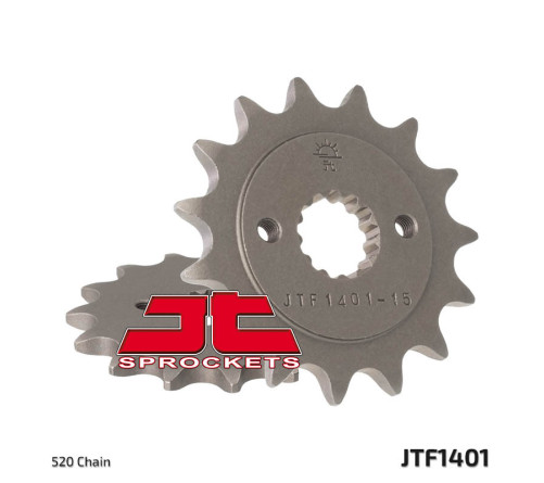 Pignon JT SPROCKETS acier standard 1401 - 520 - 1077243003