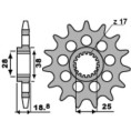 Pignon PBR acier standard 2078M - 525