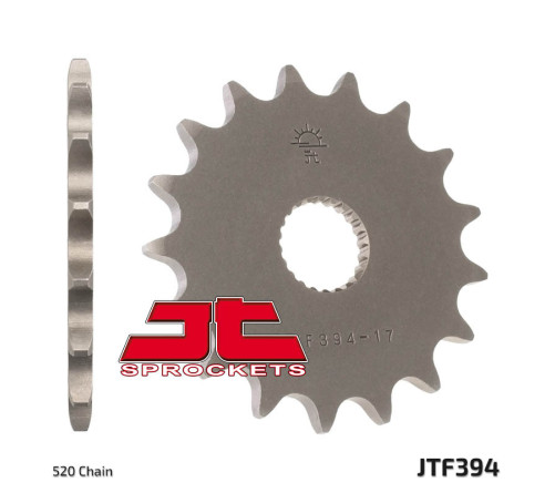 Pignon JT SPROCKETS acier standard 394 - 520 - 1077364002