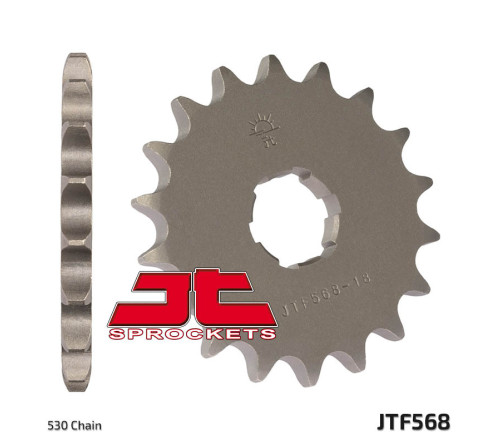 Pignon JT SPROCKETS acier standard 568 - 530 - 1077441002