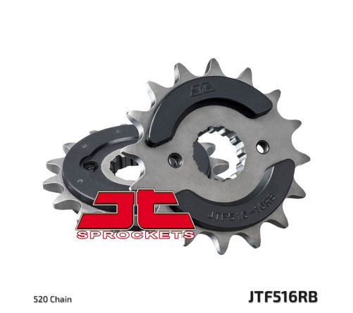 Pignon JT SPROCKETS acier anti-bruit 516 - 520 - 1022167