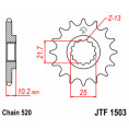 Pignon JT SPROCKETS acier standard 1503 - 525