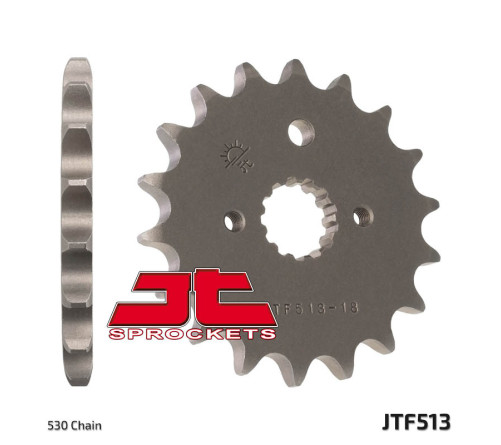 Pignon JT SPROCKETS acier standard 513 - 530 - 1077409005