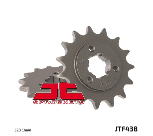 Pignon JT SPROCKETS acier standard 438 - 520 - 1077396001